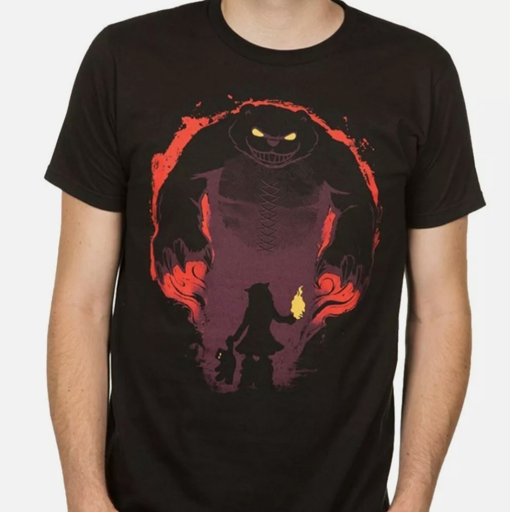 League Of Legends "Have You Seen My Tibbers" Black Short Sleeve Tee Shirt Sz L
